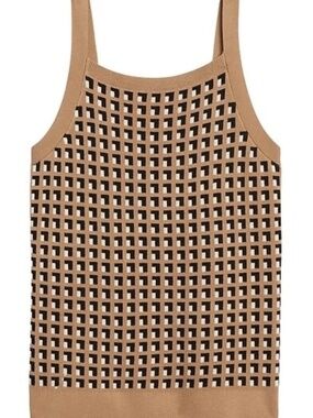 NWT! Banana Republic | XS | Geometric Knit Tank